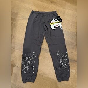 Lauren Moshi Medium Grey Blondie Joggers. ⚡️💃